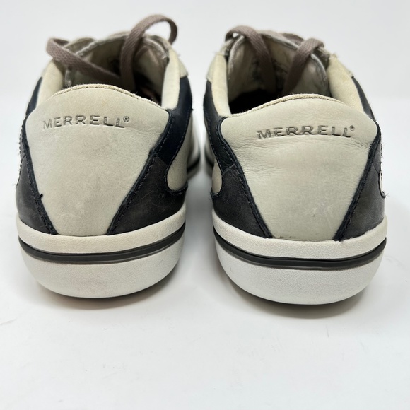 Merrell women's Cosmos leather gray/navy sneakers size 6.5 - Picture 4 of 12